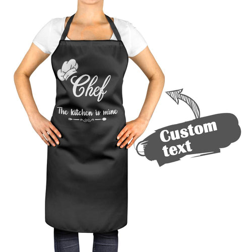 Personalized Kitchen Cooking Apron with Your Name and Chef