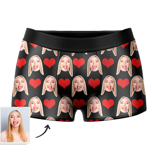 Custom Heart Boxer Shorts