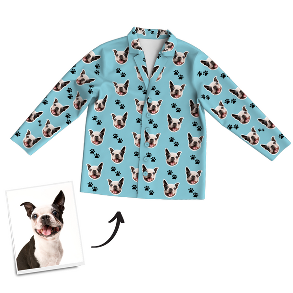 Custom Dog Photo Pajama Pants, Nightwear, Sleepwear