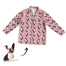 Custom Dog Photo Pajama Pants, Nightwear, Sleepwear