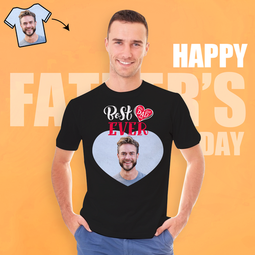 Custom Photo T-Shirt Unconditional Love Gift Mom Dad Kid Unique Gift