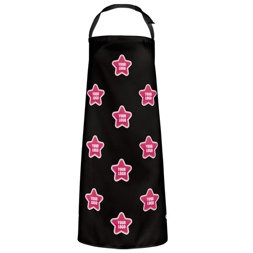 Custom Kitchen Apron With your Personalized Logo - Star