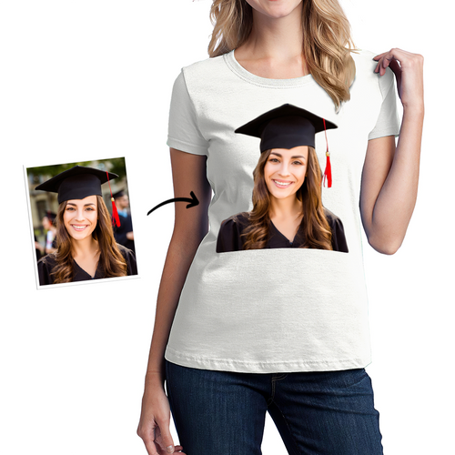2020 Graduation Gifts Custom Photo T-shirt